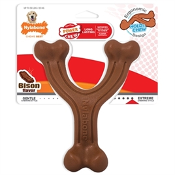 Nylabone Extreme Chew Wishbone Bison tot 23 kg