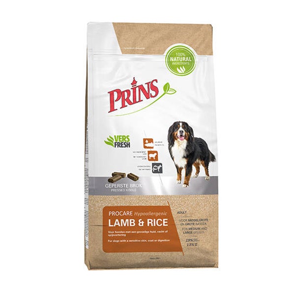 Prins Procare Lamb & Rice 20kg