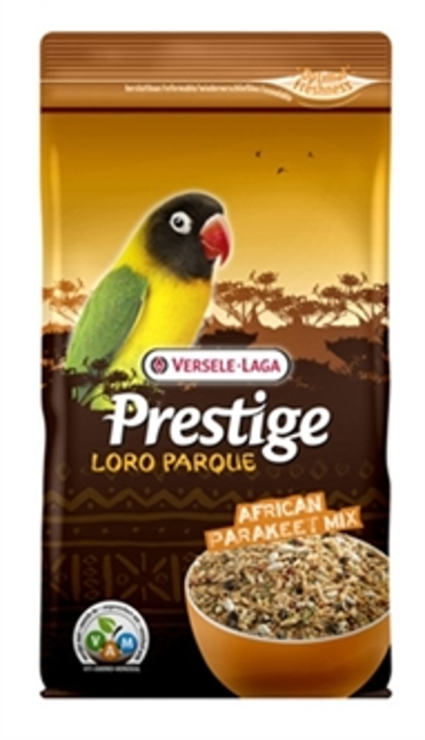 Prestige premium loro parque afrikaanse grote parkiet mix 1kg