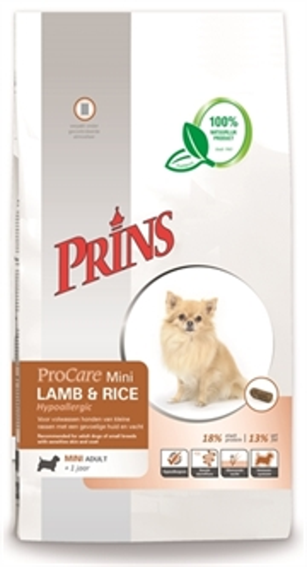 Prins procare mini lam/rijst 3kg