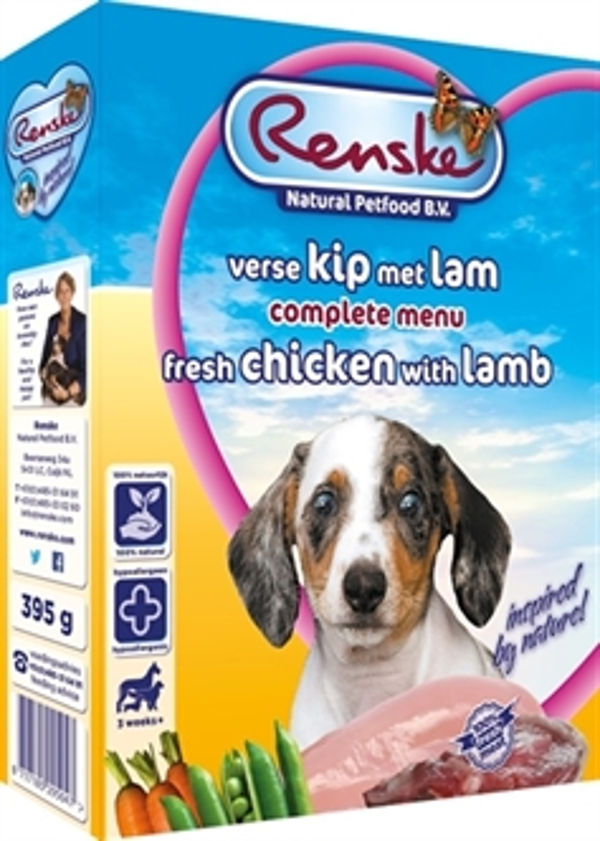 renske vers vlees puppy 395gr