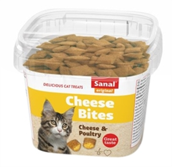 Sanal Cat Cheese Bites Cup 75gr