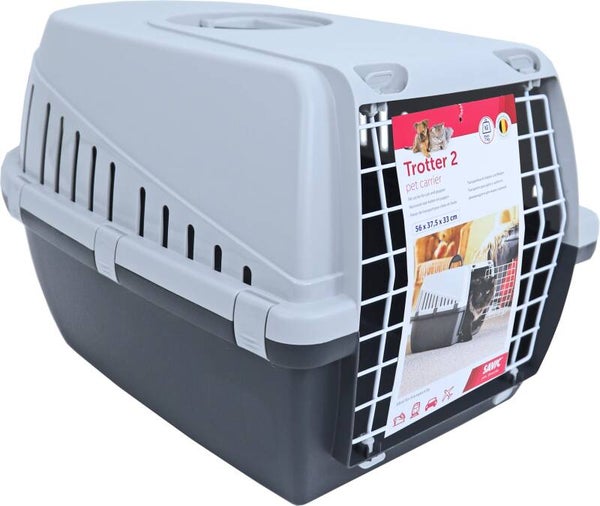 Savic reismand Trotter 2 plastic, antraciet/lichtgrijs 55×37,5×33 cm