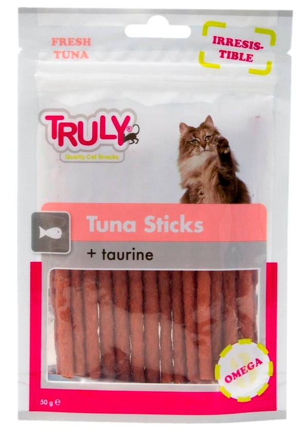 Truly Tuna Sticks+Taurine 50gr