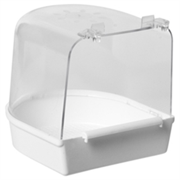 VOGELBAD GROOT MODEL WIT 13X13X12 CM