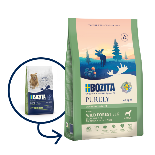 Bozita Graanvrij Eland 11kg