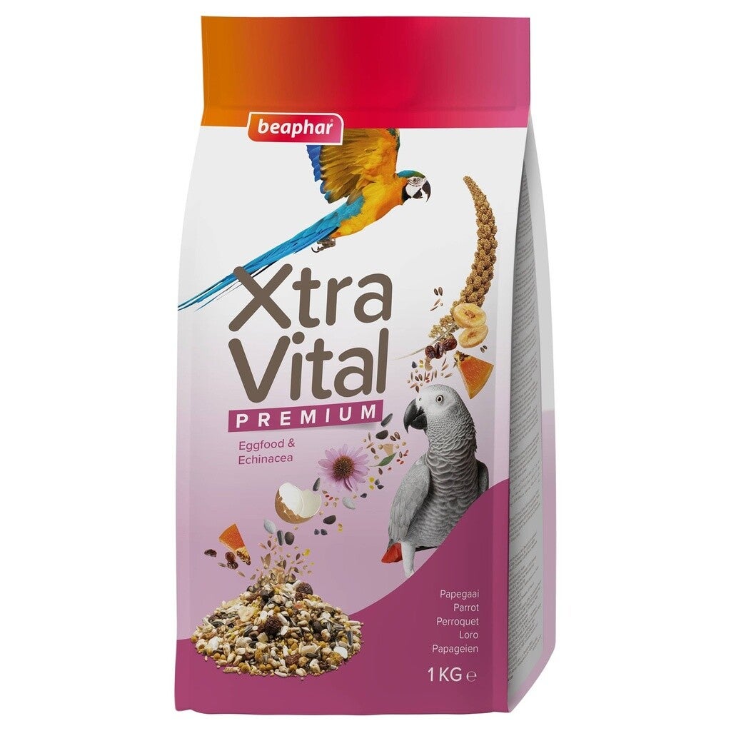 Beaphar XtraVital Papegaaienvoer 1kg