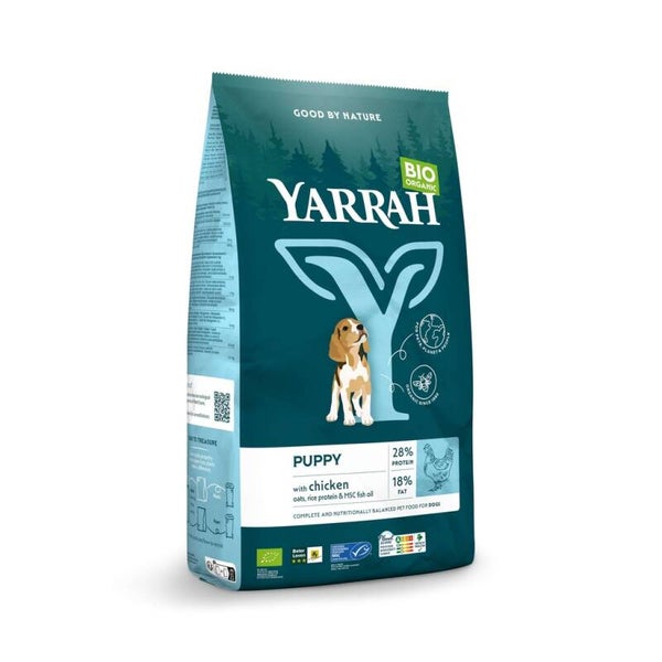 Yarrah Dog Biologische Brokken Puppy Kip 2 kg