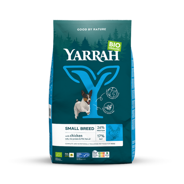 Yarrah Dog Biologische Brokken Small Breed Kip 5 kg