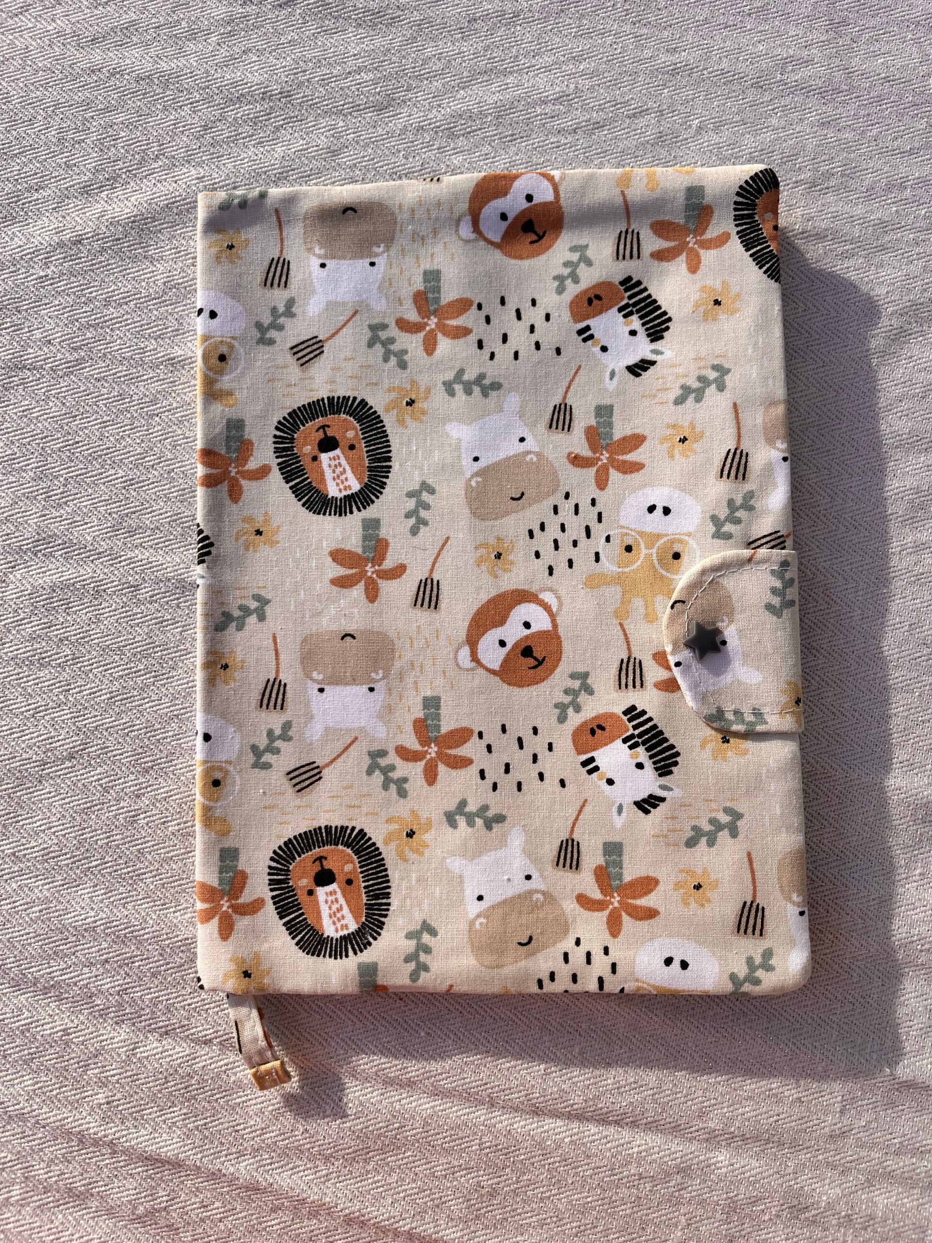 Protège carnet de santé jungle