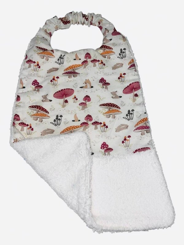 Serviette de cantine champignons