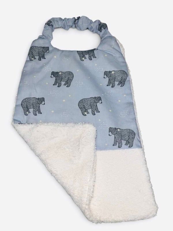 Serviette de cantine ours
