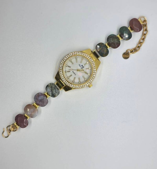 Indische agaat Horloge