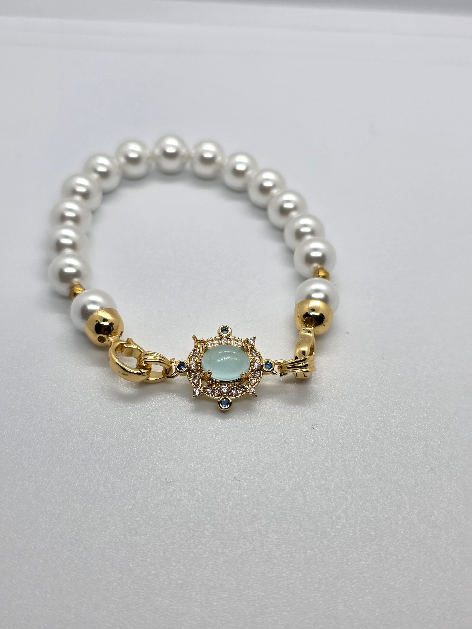 Handgemaakte armband rvs