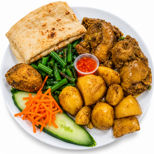 Surinaamse Roti 🌾🥚🫘حلال