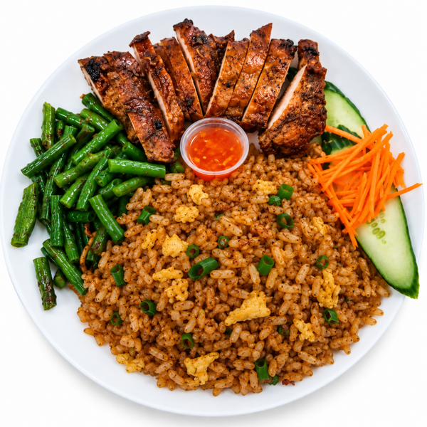 Surinaamse Nasi 🌾 🫘 🌿 ⚗️حلال