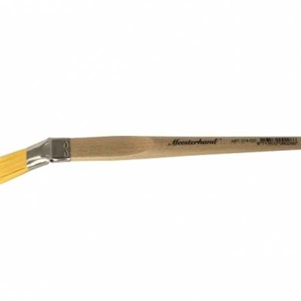 Meesterhand Gold gebogen penseel synthetisch