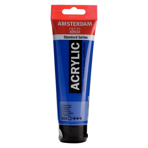 Standard Series acrylverf tube 120 ml Ultramarijn 504