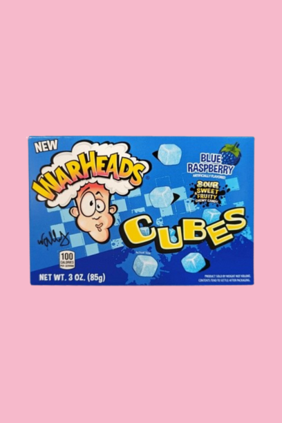 Warheads Cubes Blue Raspberry 85g