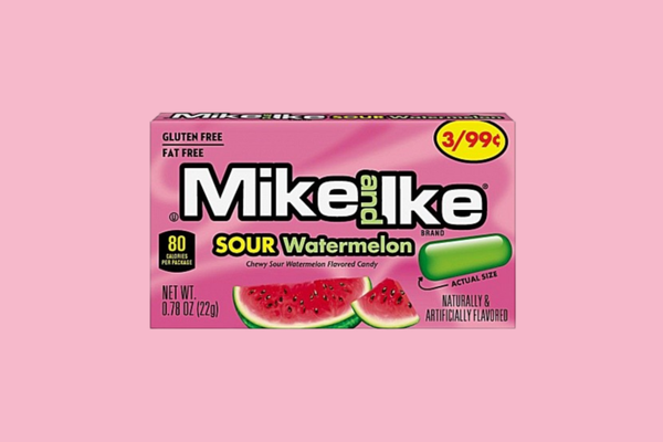 Mike and Ike Sour Watermelon 22g