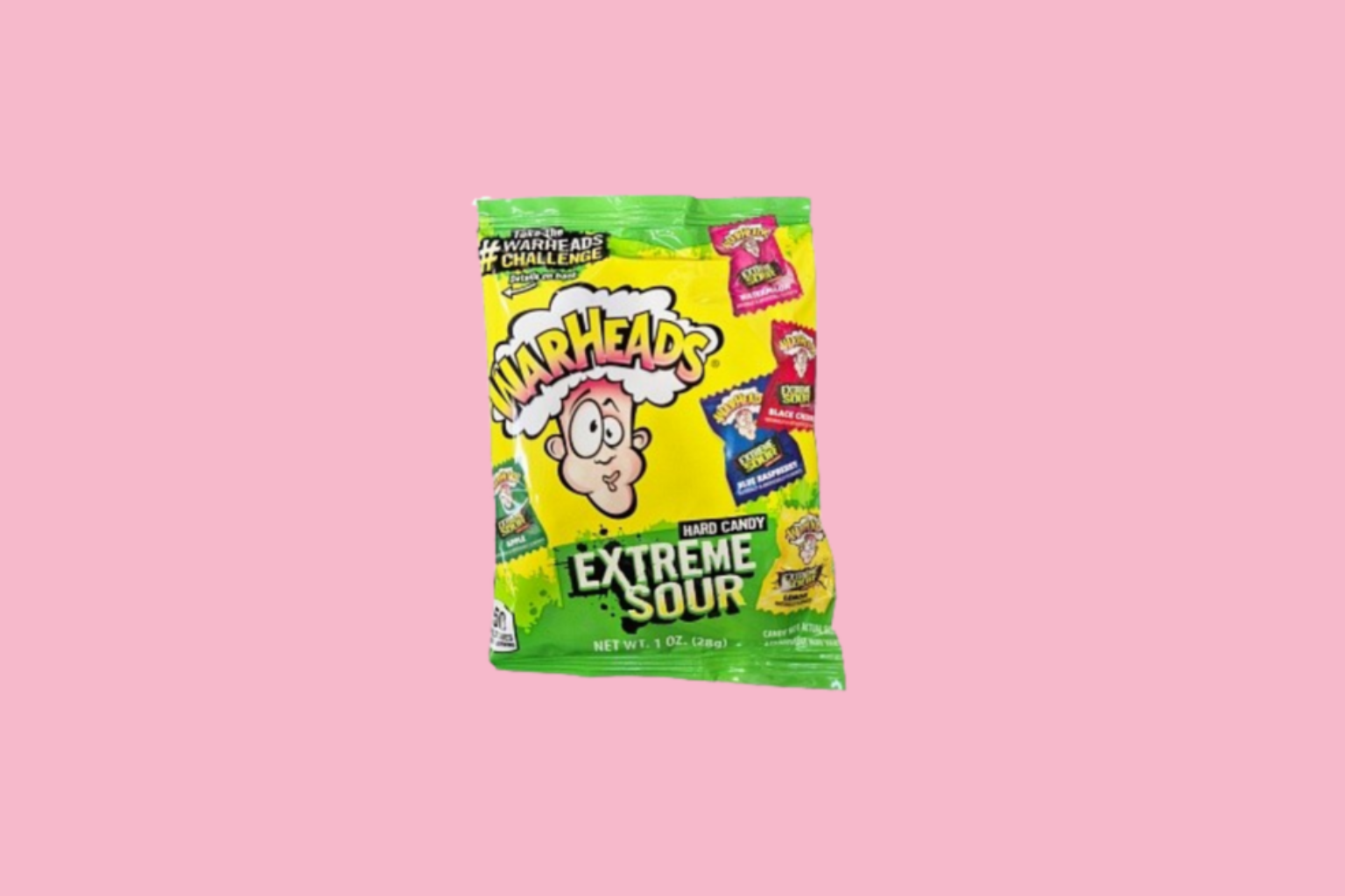 Warheads Extreme Sour Hard Candy 28g