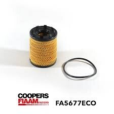 Der CoopersFiaam FA5677ECO ist ein Ölfilter-Einsatz, der für eine Vielzahl von Fahrzeugen europäischer und asiatischer Hersteller geeignet ist. Er ist besonders verbreitet bei kleineren Dieselmotoren (z. B. 1.3 CDTI/MultiJet) und einigen Benzinmotoren der