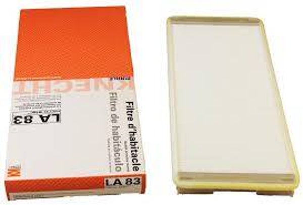 Mahle/Knecht LA 83 bezeichnet einen Innenraumfilter (Standard-Partikelfilter) in Erstausrüsterqualität.