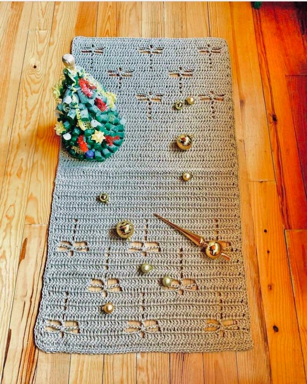 Tapis avec des libellules