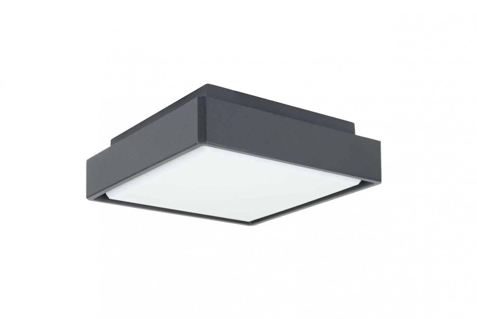 Applique murale LED carrée 20 cm – luminaire mural moderne pour intérieur et extérieur