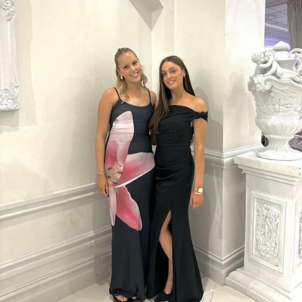 With Harper Lu "Lily floral Slip maxi"