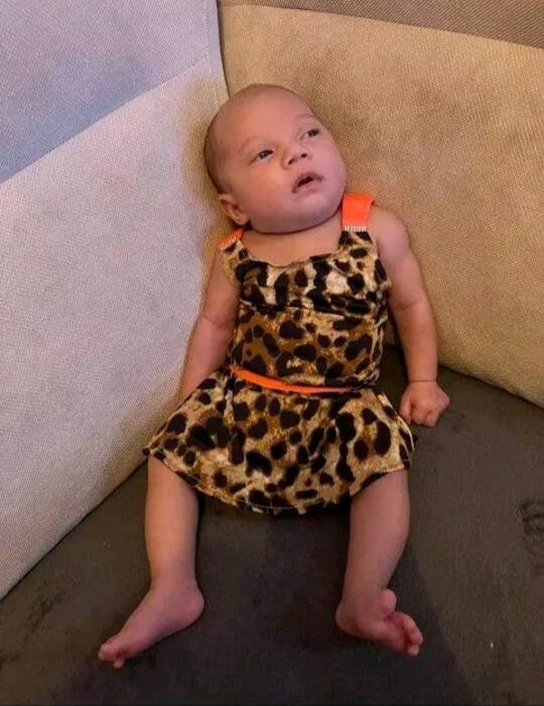 Badpakje leopard met rokje