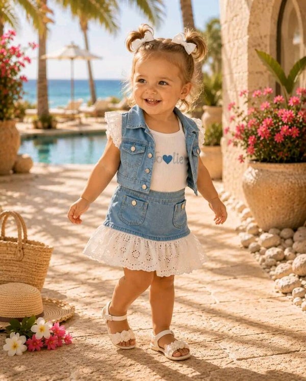 Jeans set 3 delig