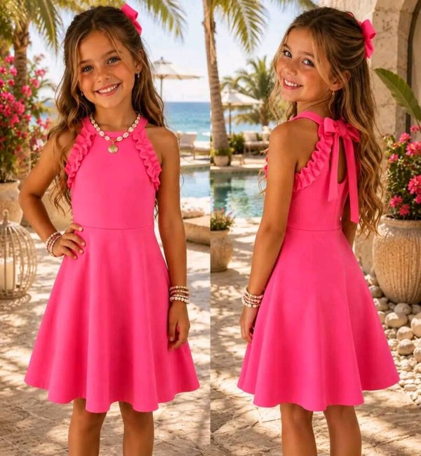 Jurkje basic fel roze