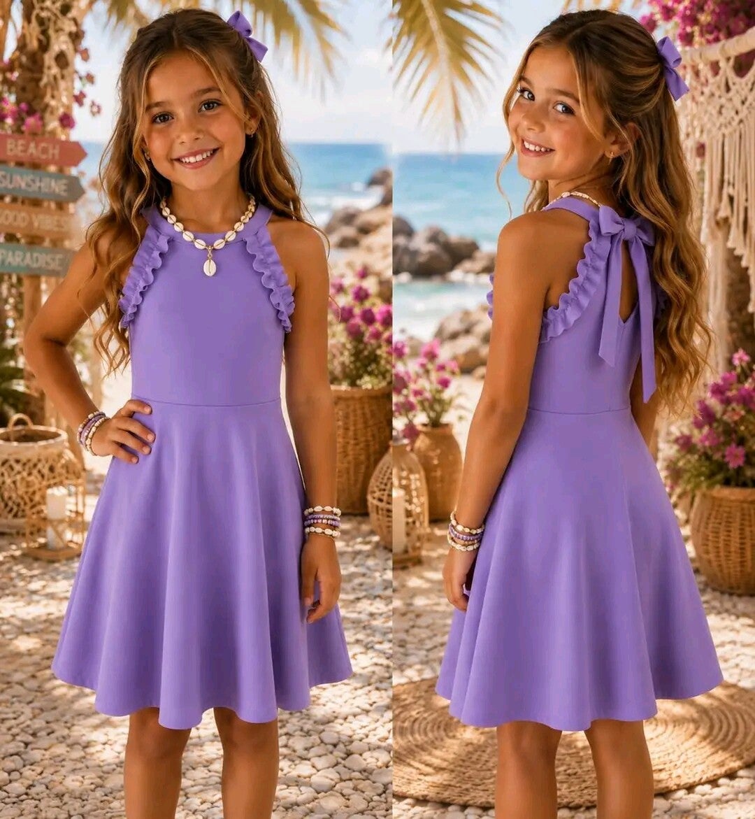 Basic jurkje lila