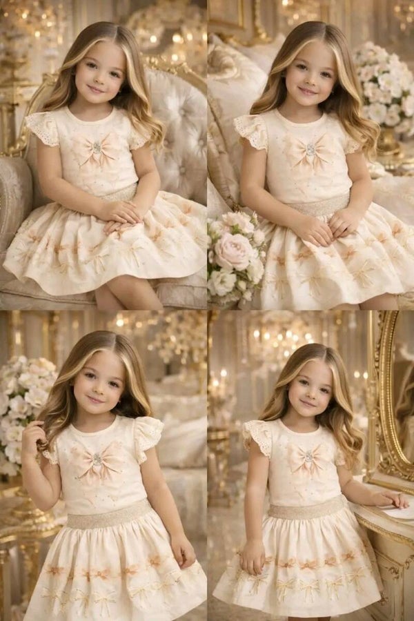 Luxery bow set baby