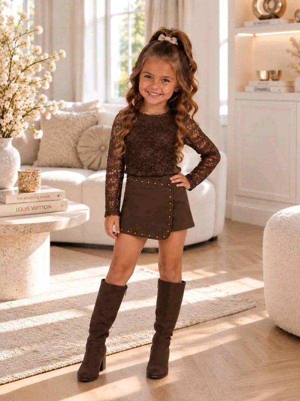 Choco lace set