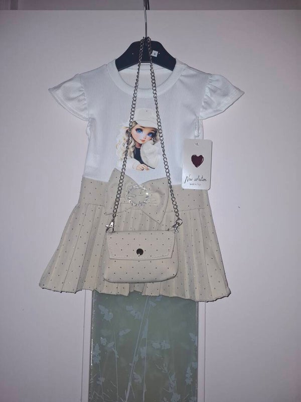 Jurkje girl beige