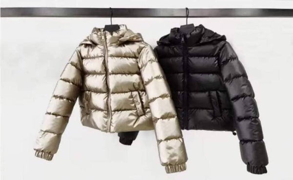 Winterjas puffer ZWART