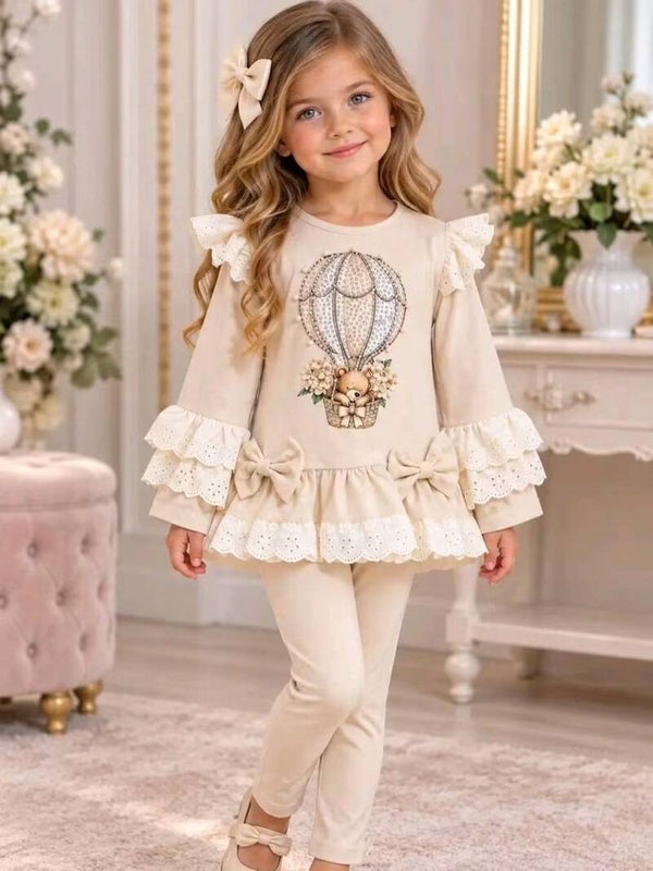 Luxery balloon set beige