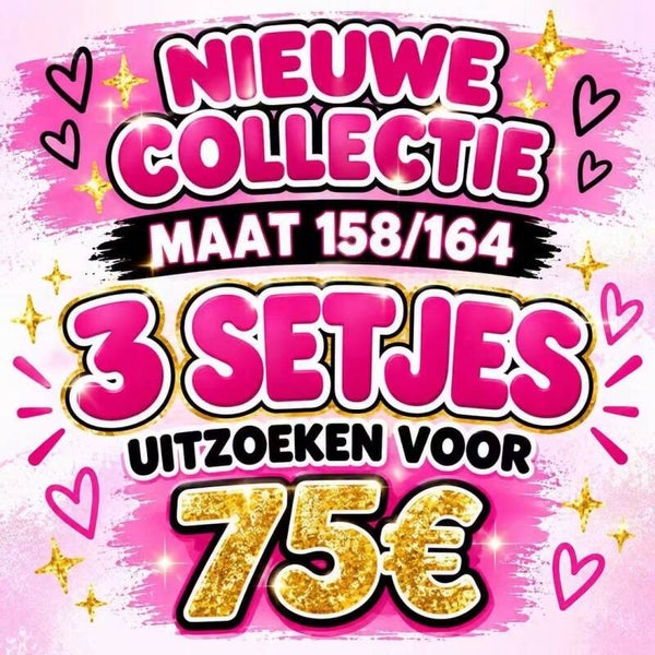3 sets voor 75 (zelf uitkiezen)