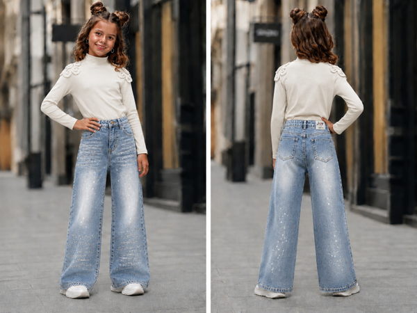 Jeans special Light blue glam