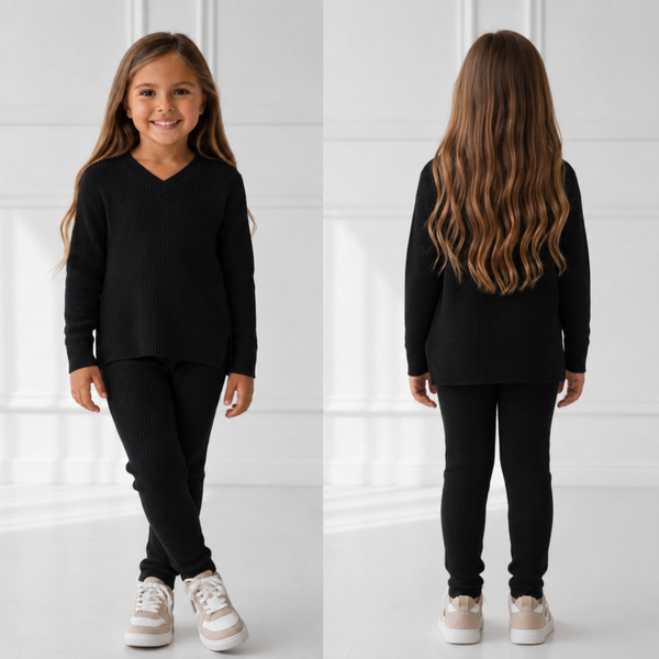 Confy set zwart
