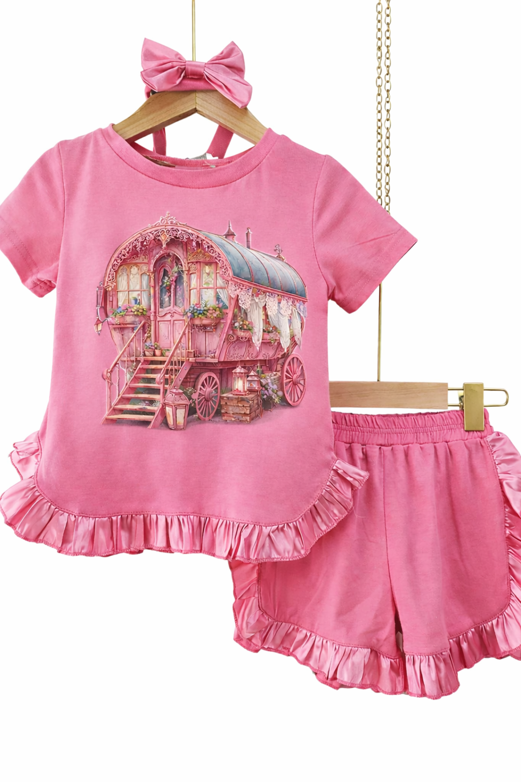 Luxery woonwagen set (kleine en grote meiden)