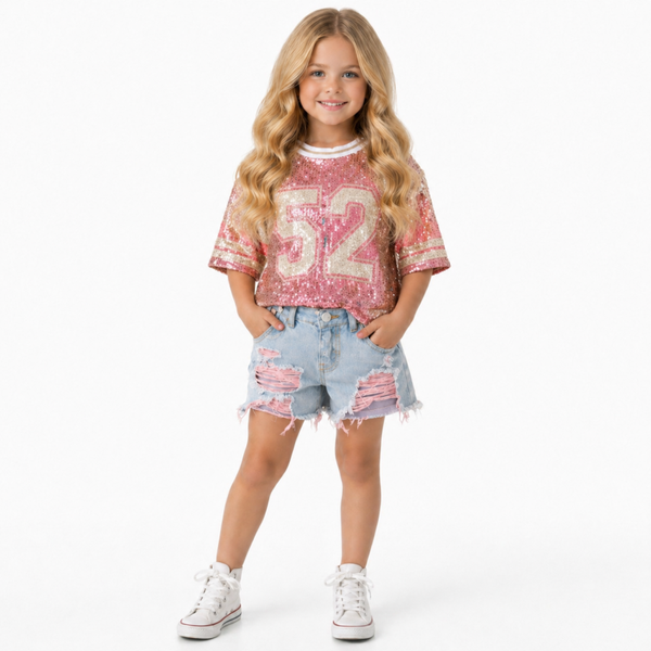 Glitter set met broekje