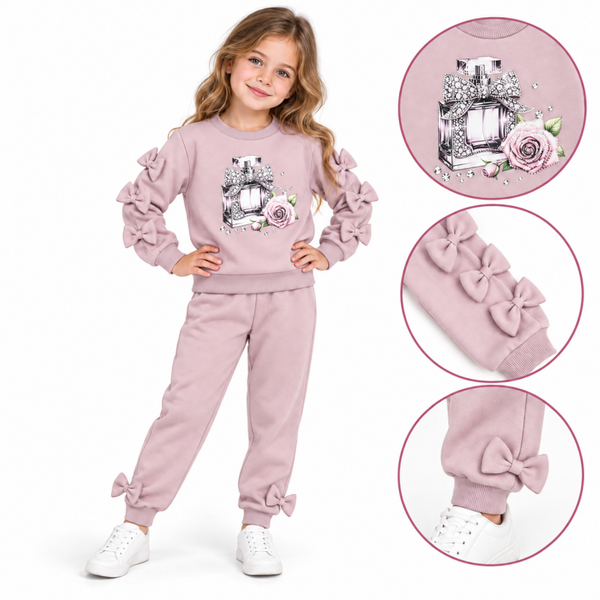 Exclusieve luxery set poeder roze