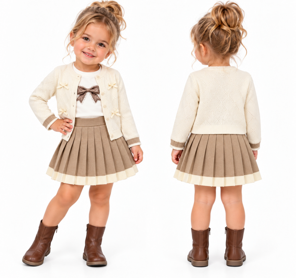 Sweet chic taupe set 3-delig
