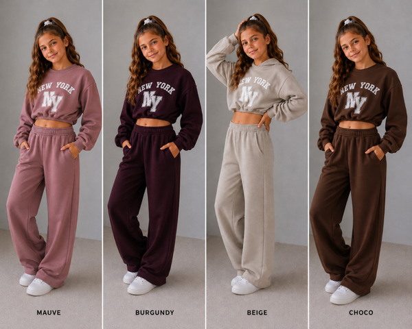 New York sets in 4 kleuren
