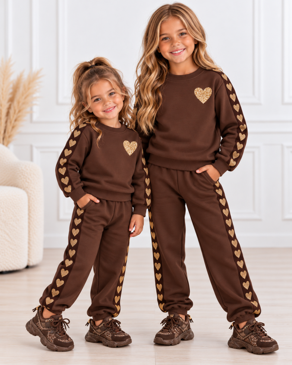 Hartjes set choco
