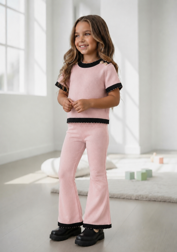 Setje cotton pink