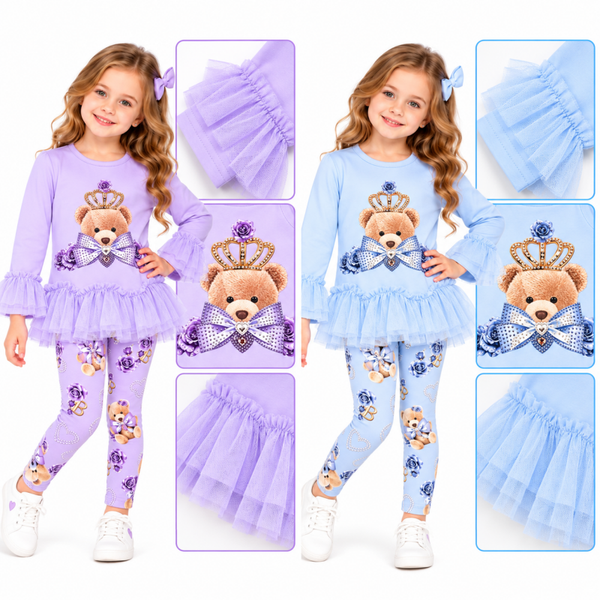 Exclusieve luxery beer set in lila en blauw